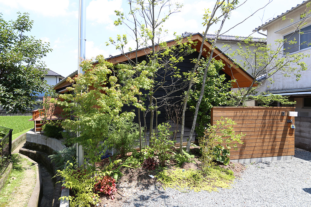 姫路市の木の家『平屋遊園』外観