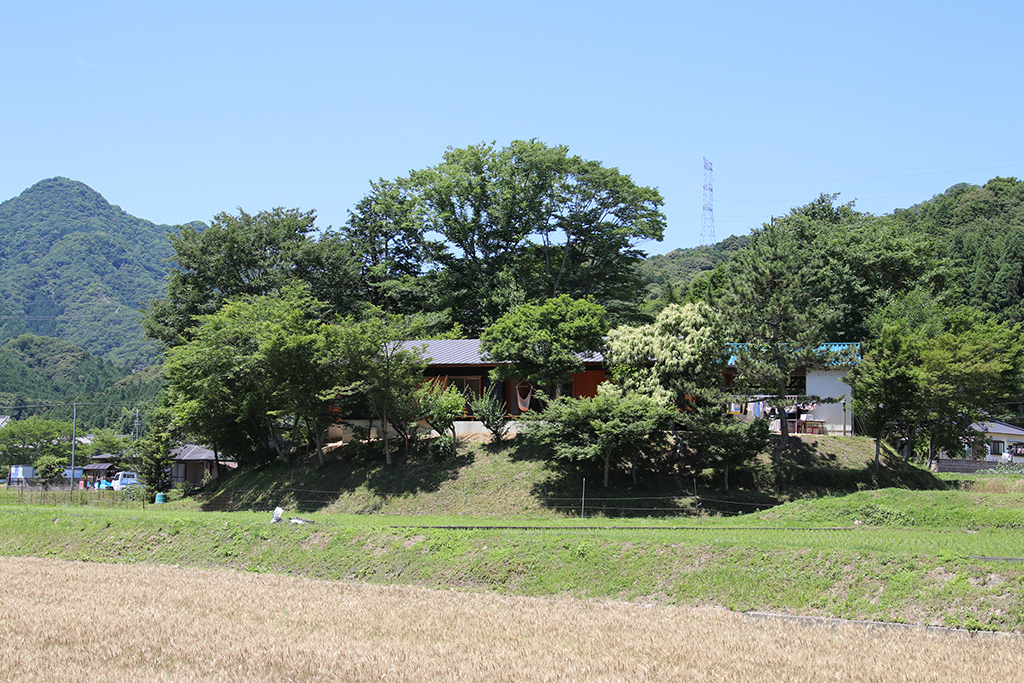 姫路市の木の家『山城の腰掛け』外観