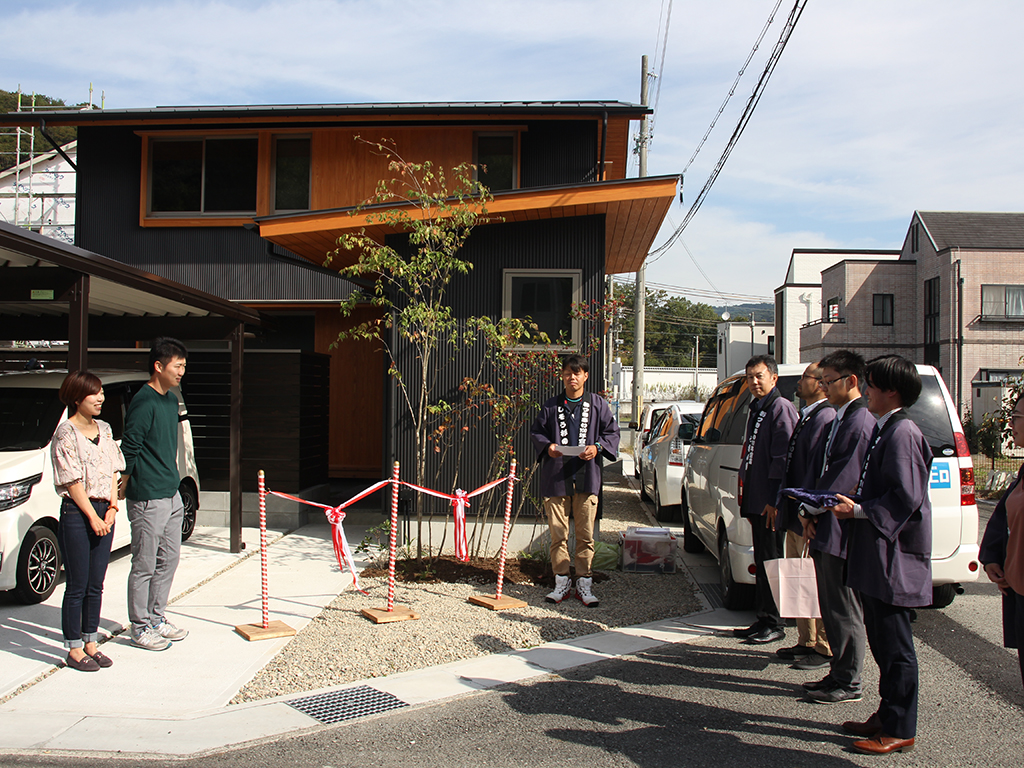 姫路市の木の家　お引渡し