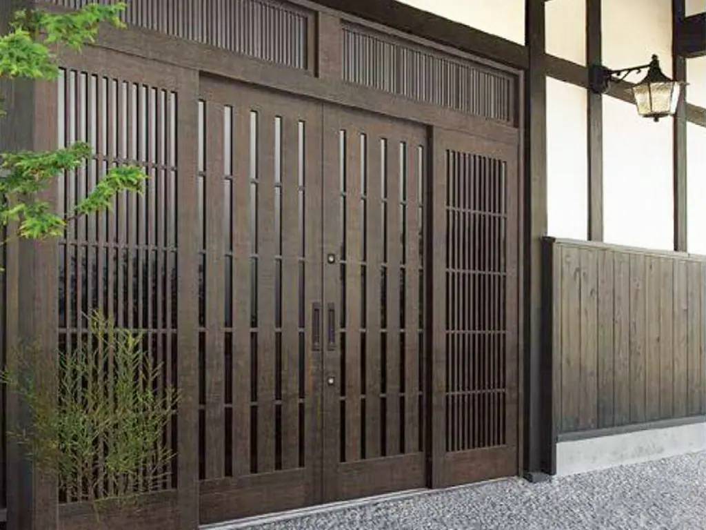 和風 門 扉 移築 お寺 販売します Japanese gate wooden door - 千葉県のその他