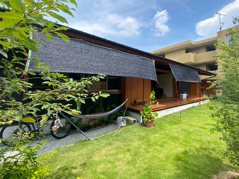 ハナレのある平屋建ての住まいイメージ