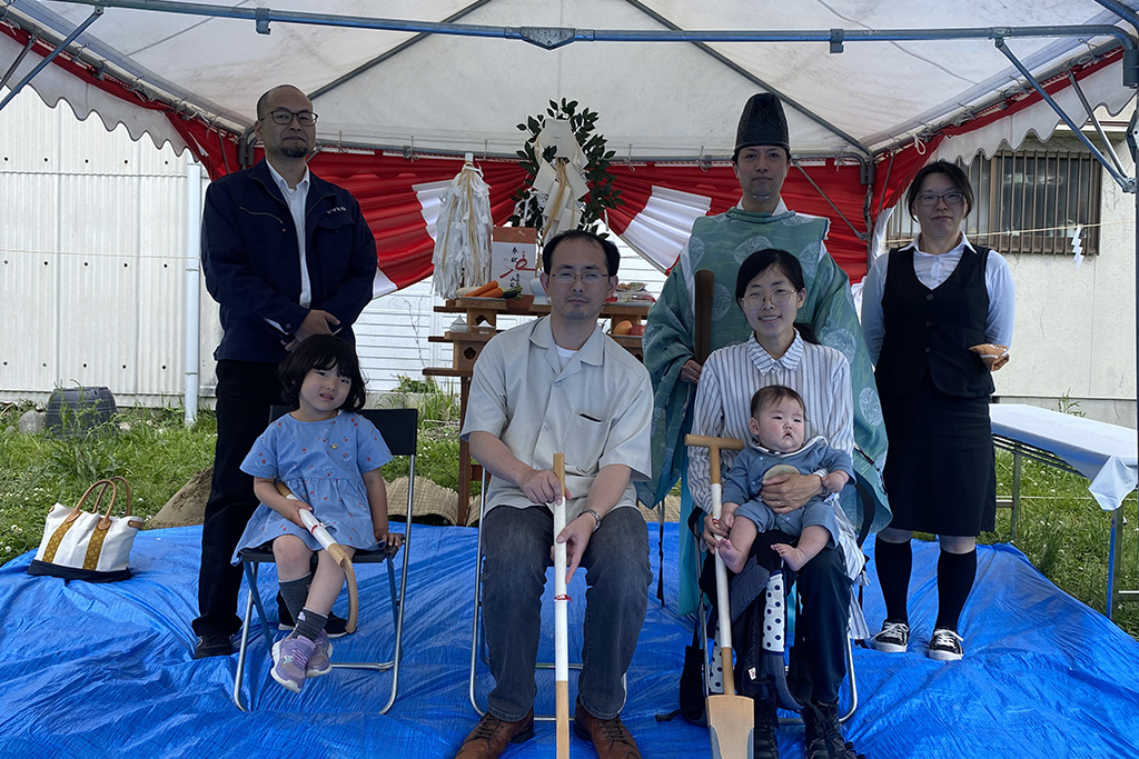 たつの市の木の家　地鎮祭