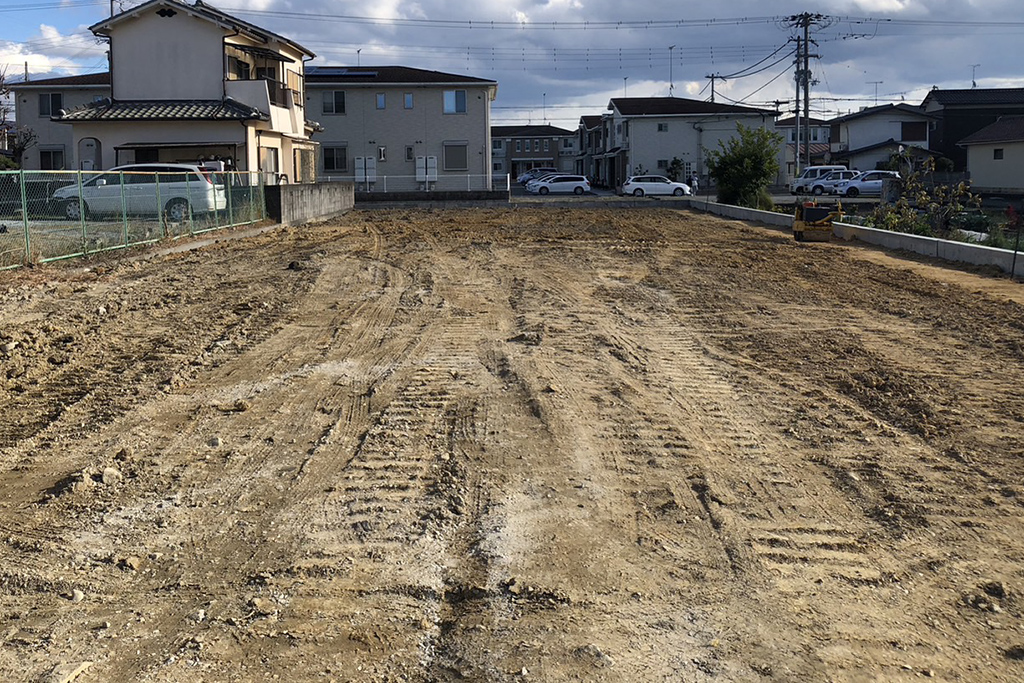 加古川市の木の家　計画地