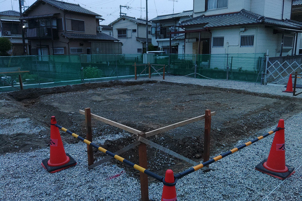 加古川市の木の家　基礎