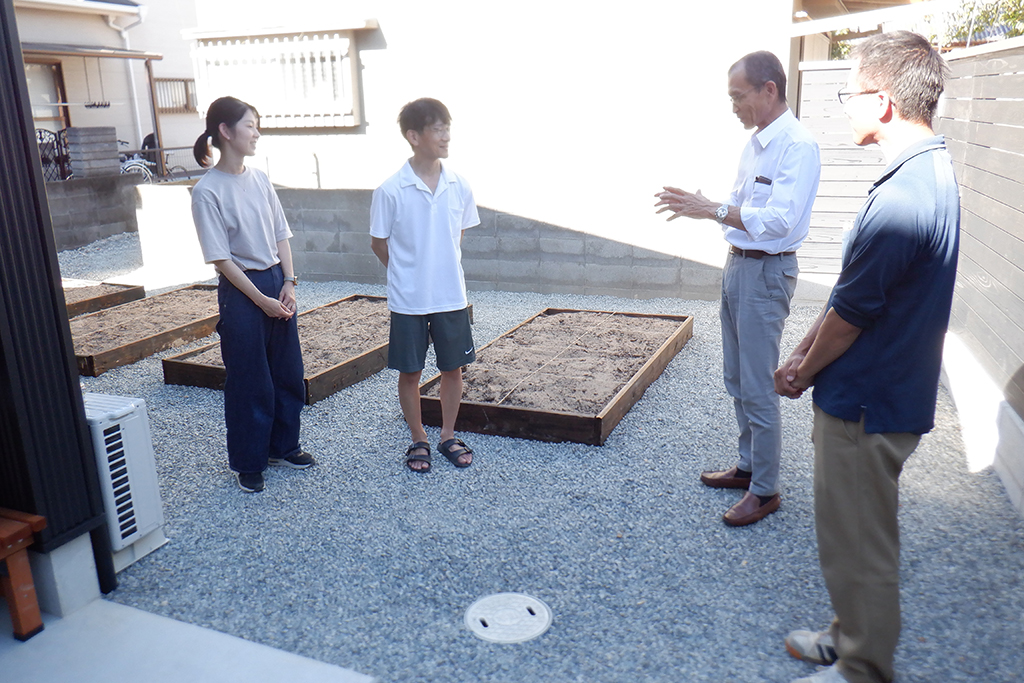 高砂市の木の家　引渡式